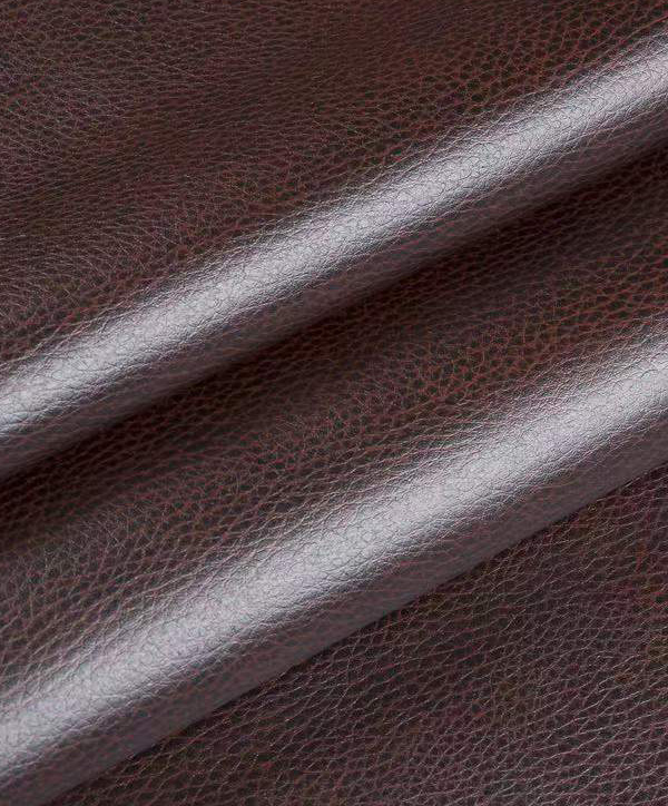 Темно-коричневая однотонная сумка для дивана из искусственной кожи с текстурой искусственной кожи на заказ